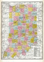 Indiana State Map, Boone County 1904
